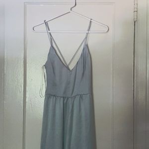 COPY - Zara Mint Green Satin Jumpsuit